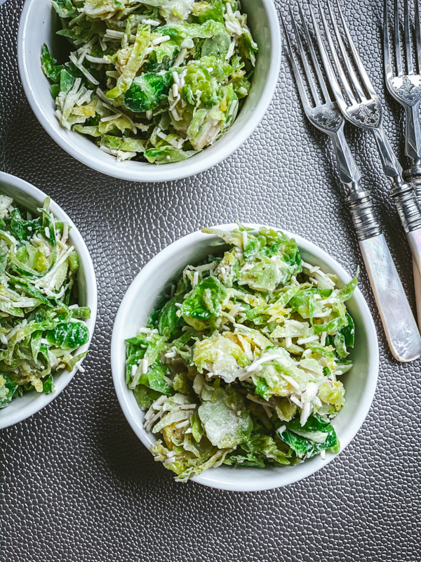 ITALIAN BRUSSELS SPROUT SALAD